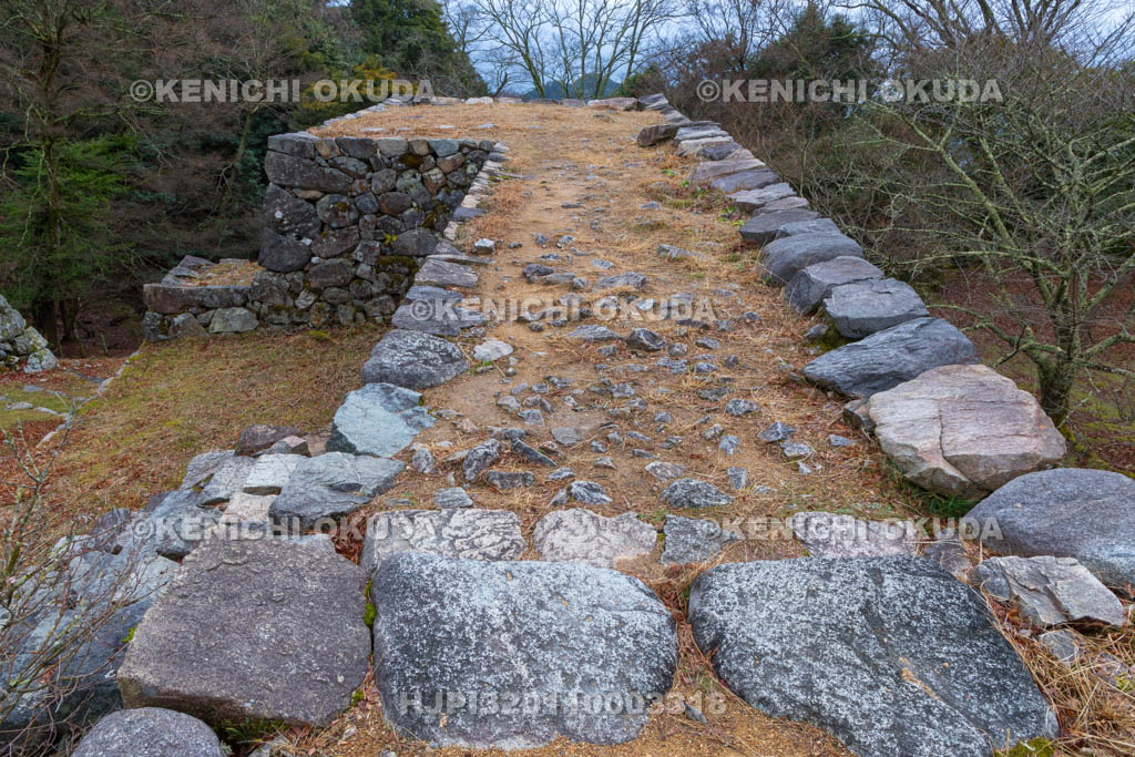 奈良県　高取城　新櫓跡