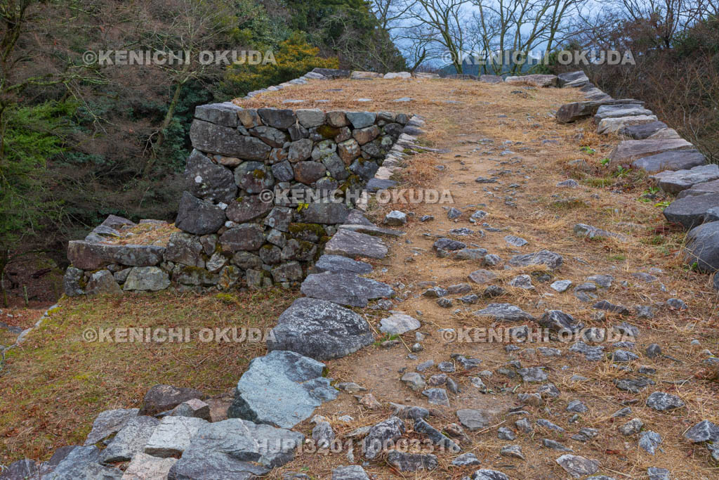 奈良県　高取城　新櫓跡