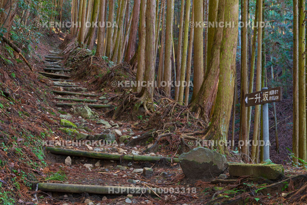奈良県　高取城　一升坂