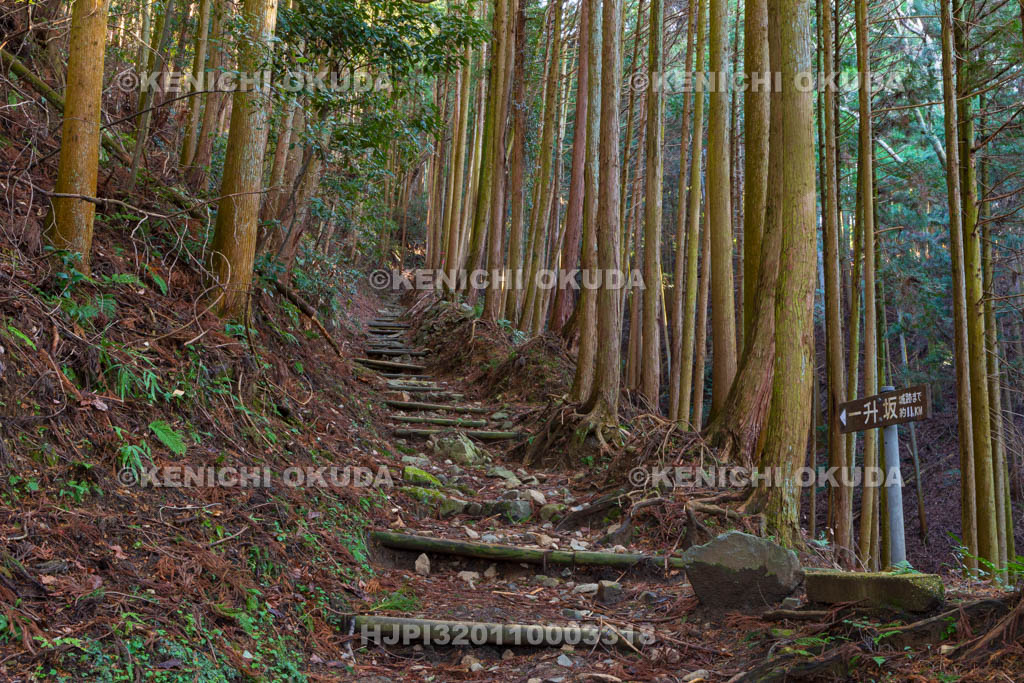 奈良県　高取城　一升坂