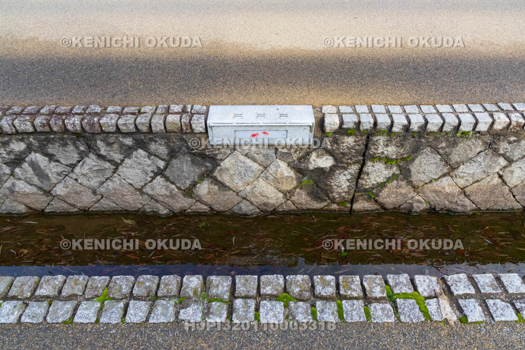 奈良県　大和郡山城下町　紺屋川