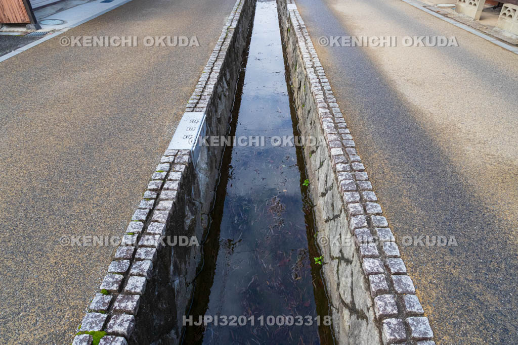 奈良県　大和郡山城下町　紺屋川