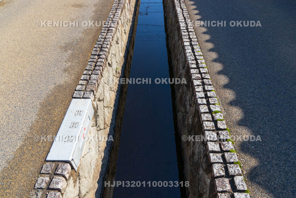 奈良県　大和郡山城下町　紺屋川