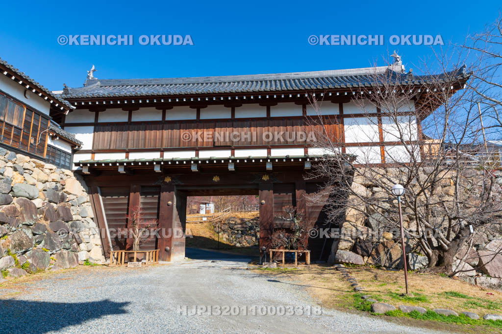 奈良県　大和郡山城　追手門