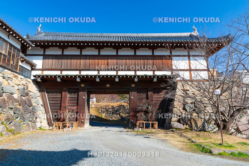 奈良県　大和郡山城　追手門