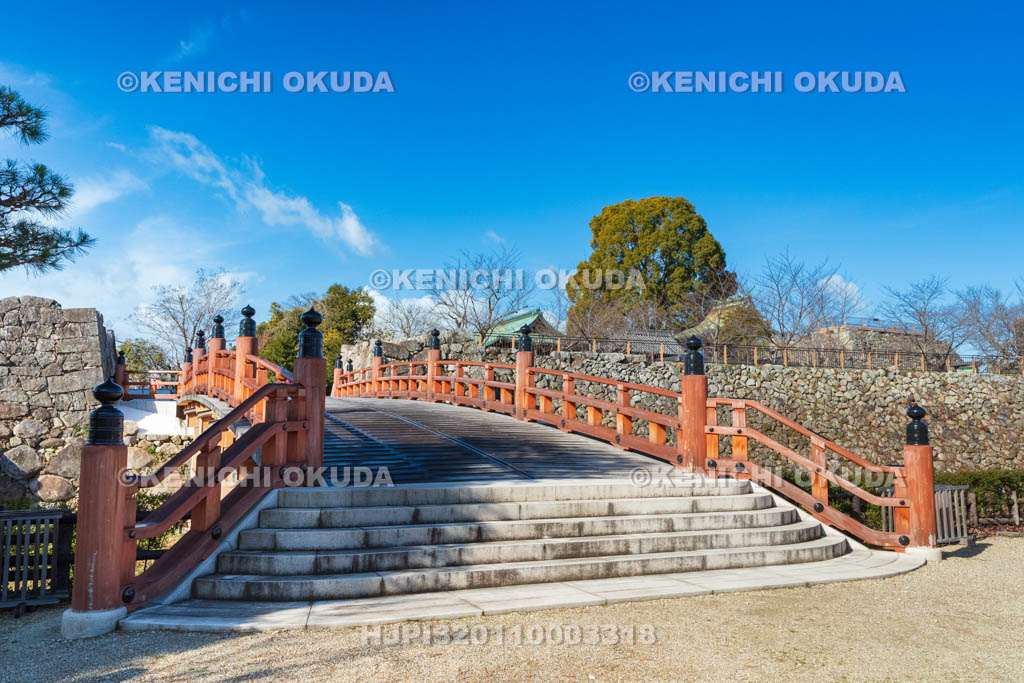 奈良県　大和郡山城　極楽橋