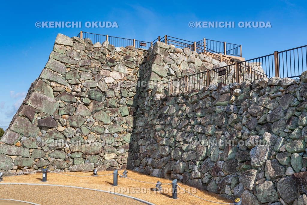 奈良県　大和郡山城　天守台