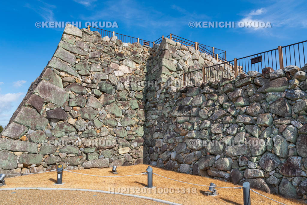 奈良県　大和郡山城　天守台