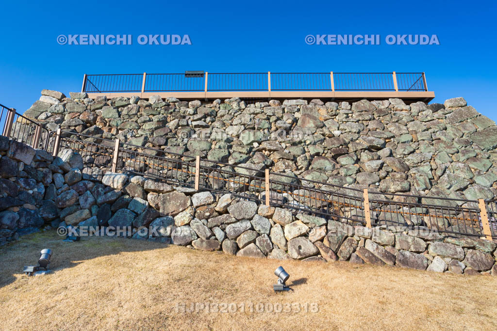 奈良県　大和郡山城　天守台