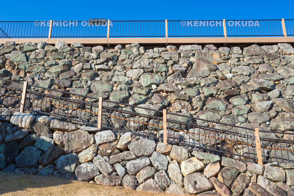 奈良県　大和郡山城　天守台