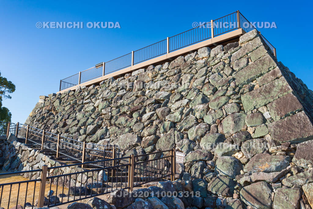 奈良県　大和郡山城　天守台