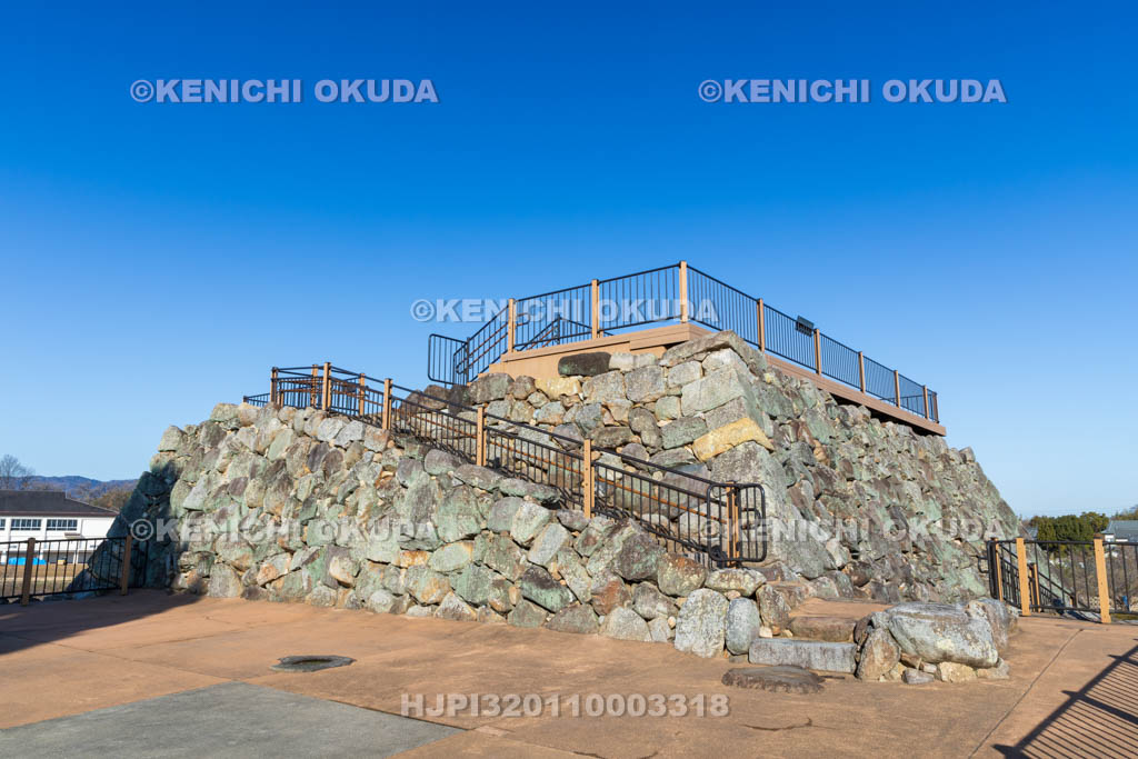 奈良県　大和郡山城　天守台