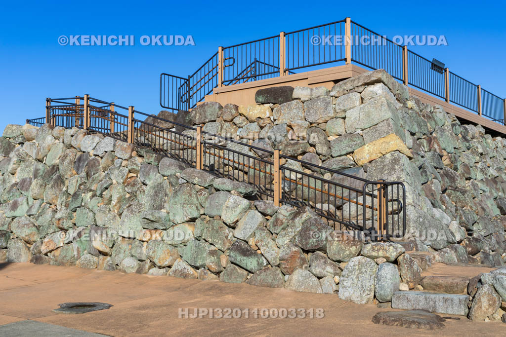 奈良県　大和郡山城　天守台