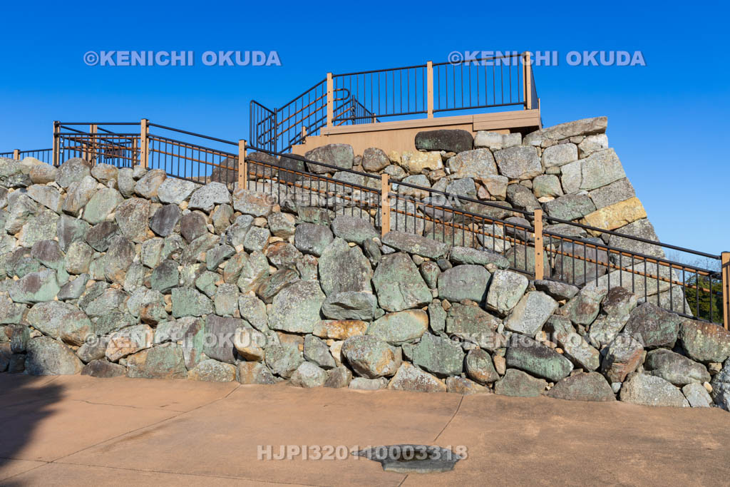 奈良県　大和郡山城　天守台