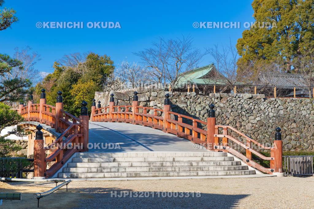 奈良県　大和郡山城　極楽橋