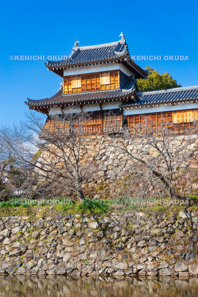 奈良県　大和郡山城　東隅櫓と十九間多聞櫓