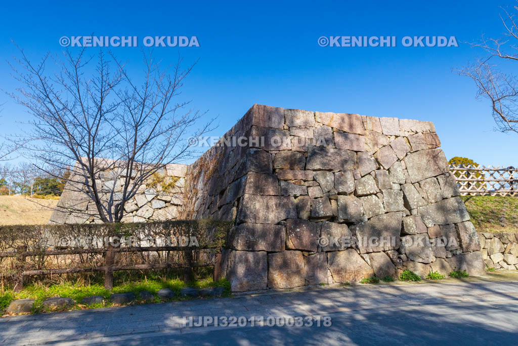 奈良県　大和郡山城　松蔭門跡