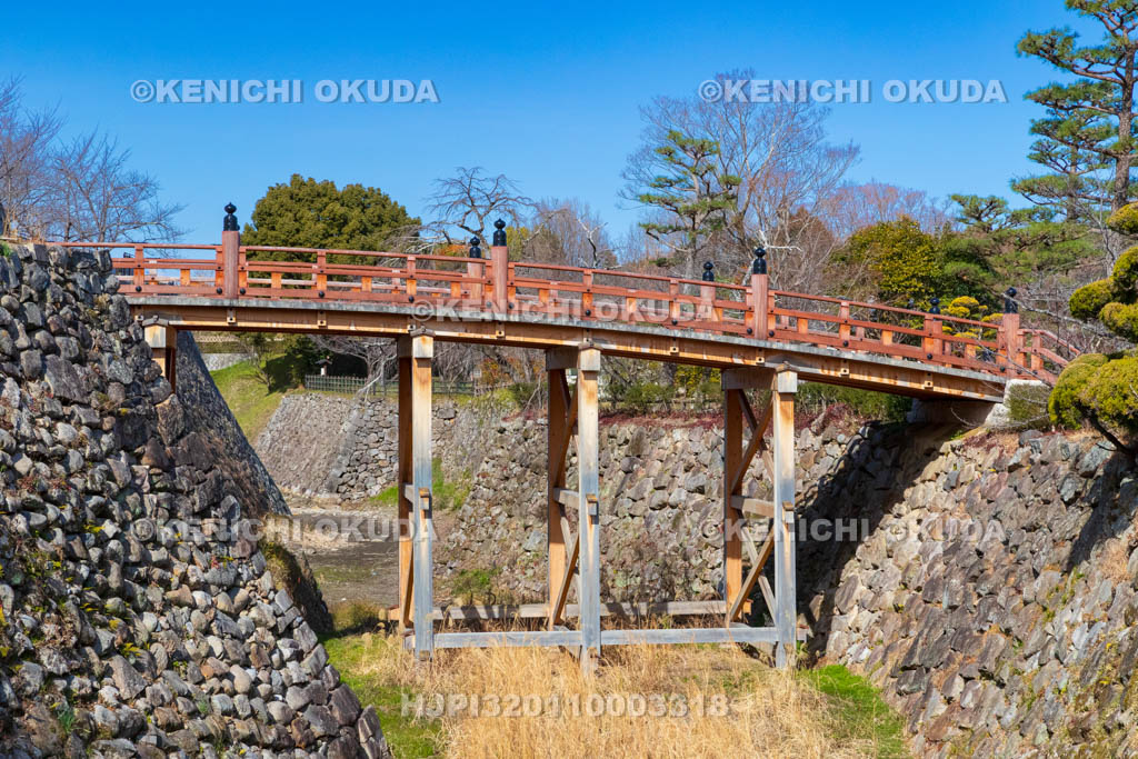 奈良県　大和郡山城　極楽橋