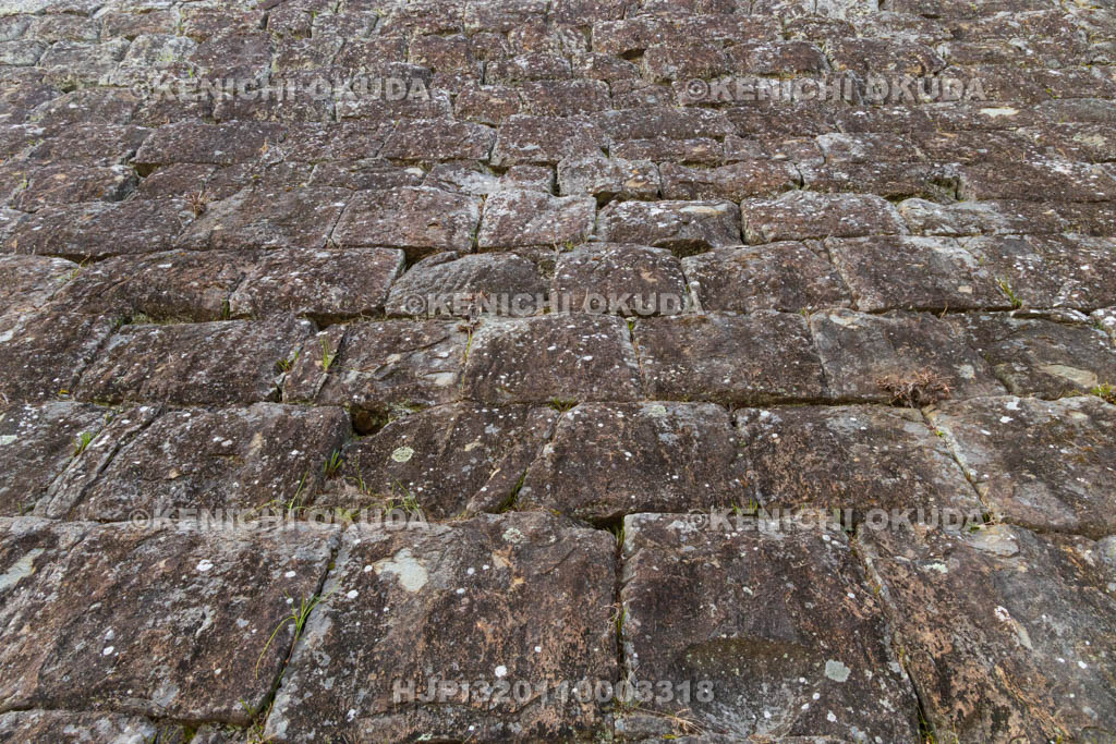 和歌山県　和歌山城　松の丸櫓台石垣