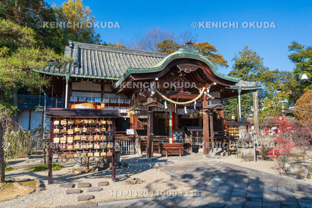 奈良県　郡山八幡神社　拝殿