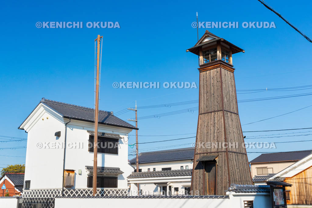 奈良県　大和郡山城下町　火の見櫓