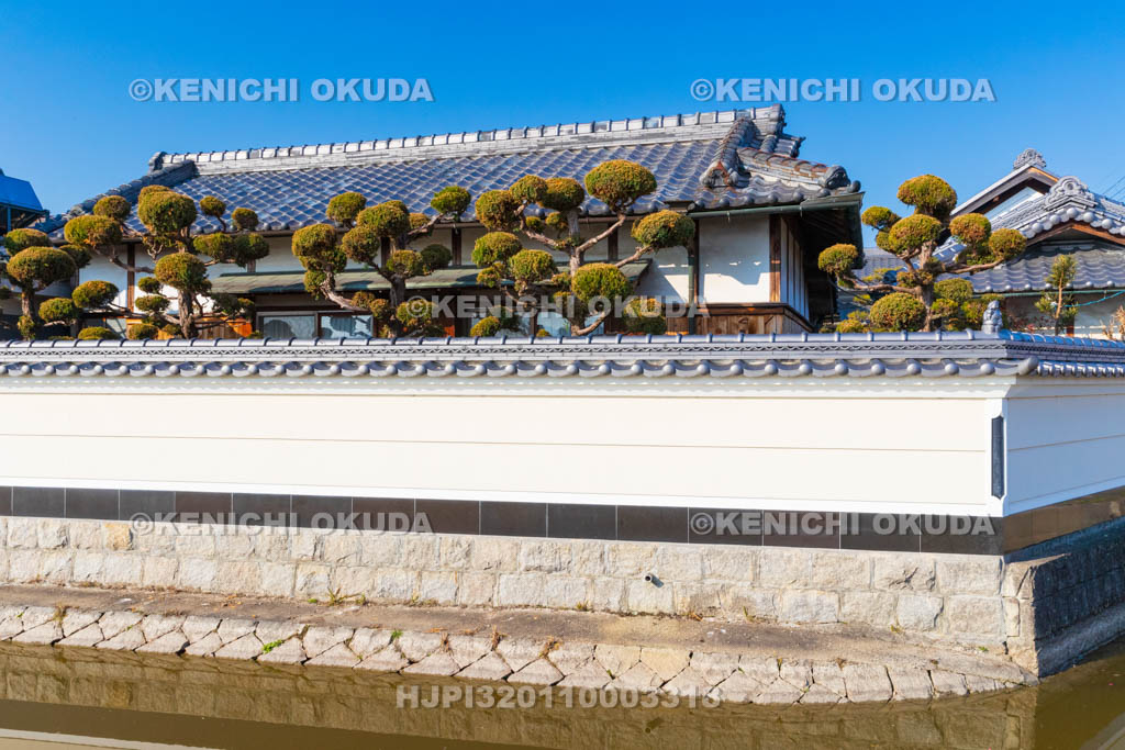 奈良県　稗田の環濠集落