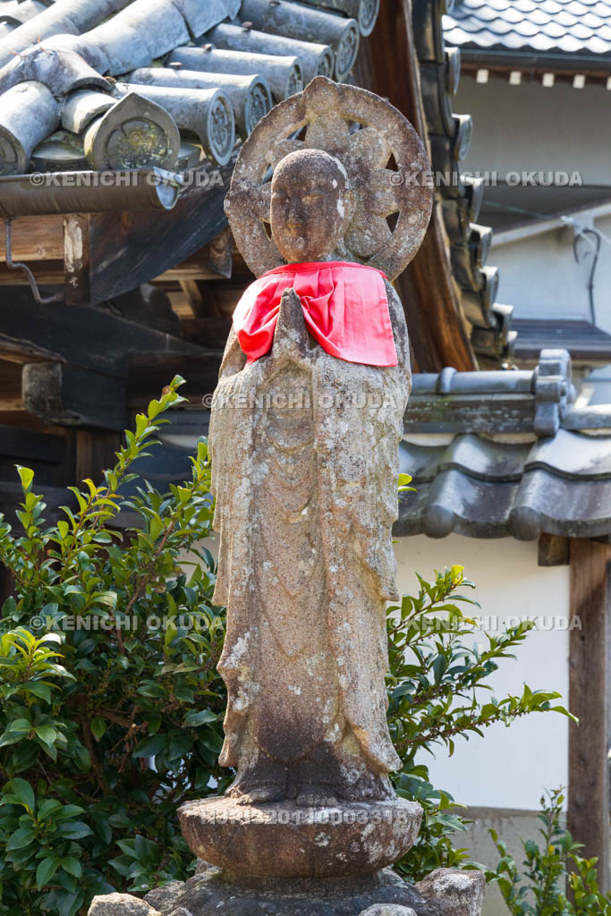 奈良県　宇陀松山城下町　法正寺　地蔵菩薩像