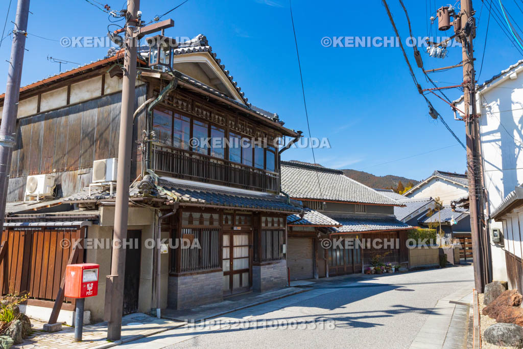 奈良県　宇陀松山城下町　森岡家住宅付近