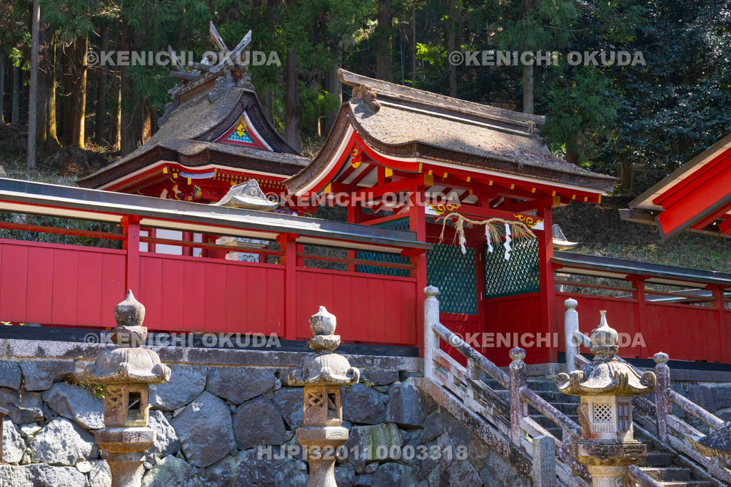 奈良県　宇陀松山城下町　春日神社　本殿