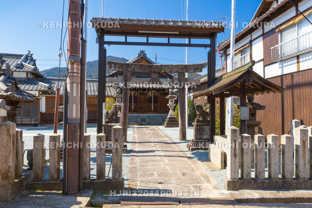 奈良県　宇陀松山城下町　恵比寿神社・愛宕神社