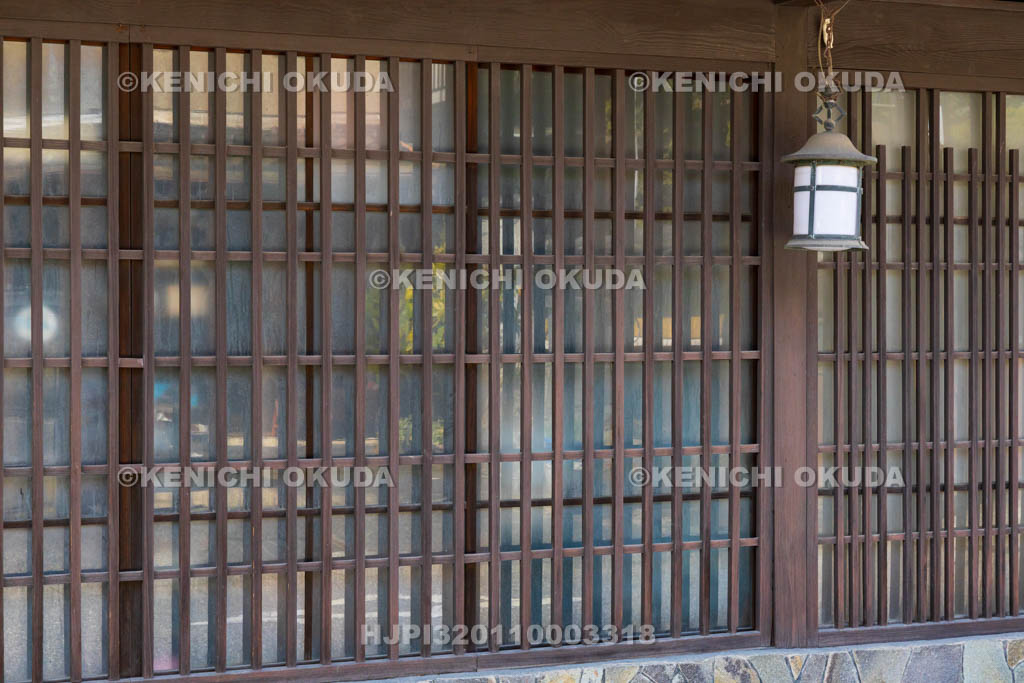 奈良県　宇陀松山城下町　平格子（普通格子）