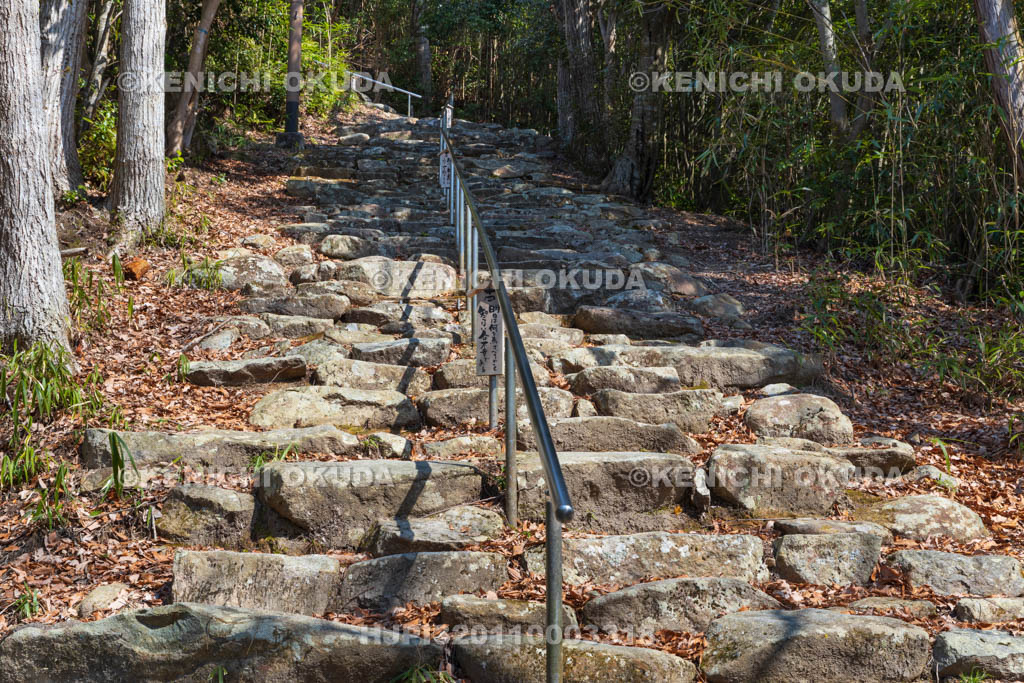 滋賀県　観音寺城跡　観音正寺　赤坂道