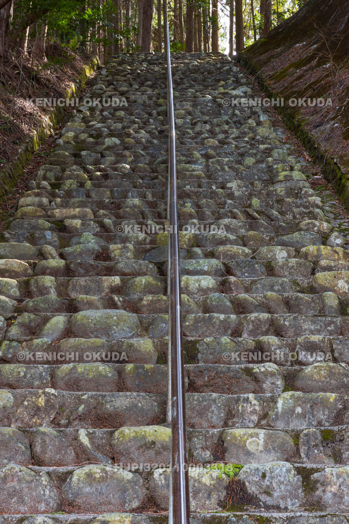 大阪府　千早城跡　表参道登城口