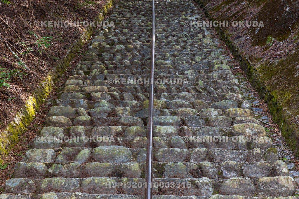 大阪府　千早城跡　表参道登城口