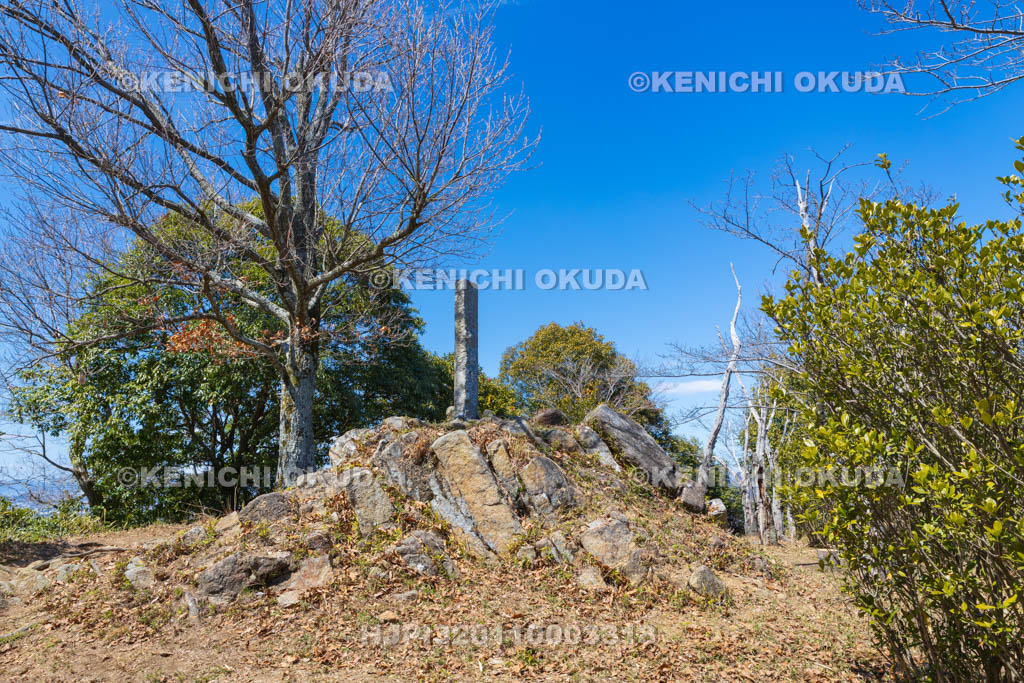 大阪府　飯盛山城跡　御体塚