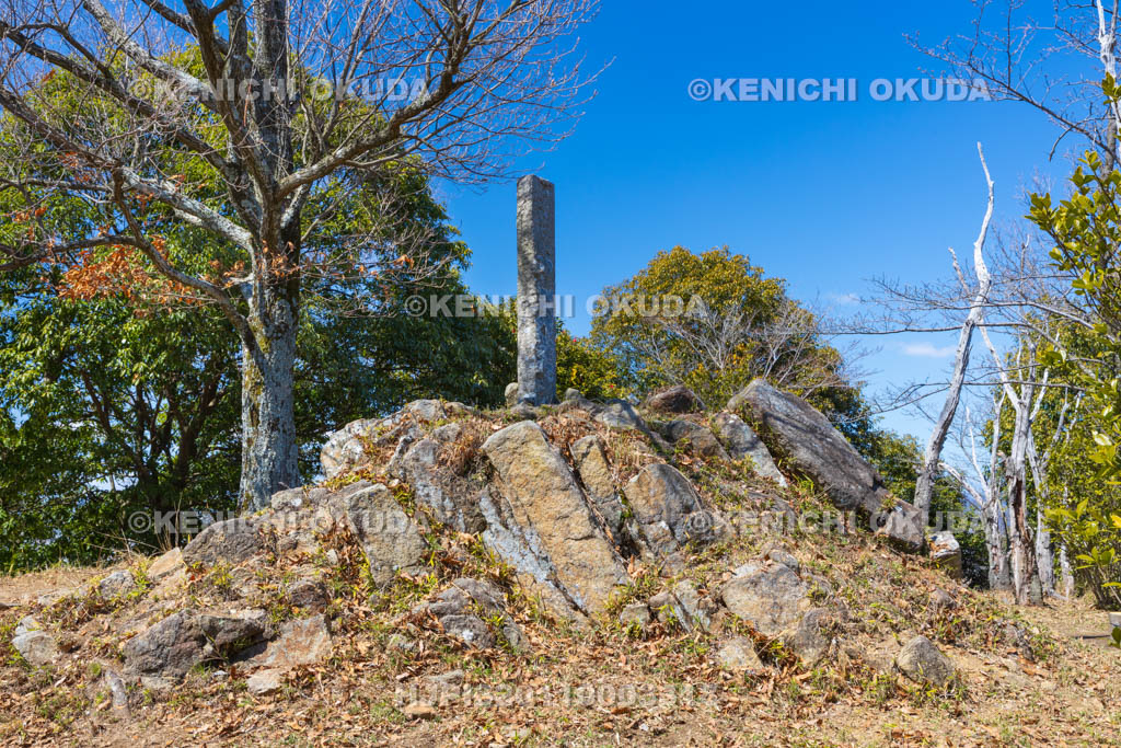 大阪府　飯盛山城跡　御体塚