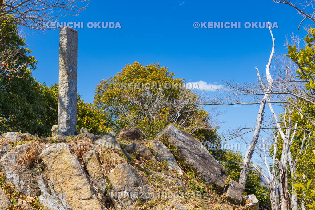 大阪府　飯盛山城跡　御体塚