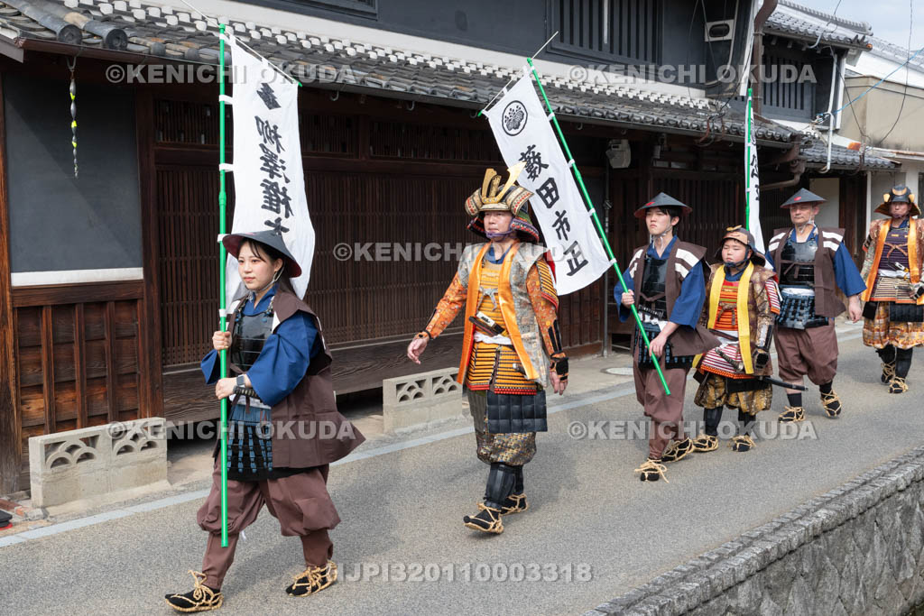 奈良県　大和郡山お城まつり　時代行列