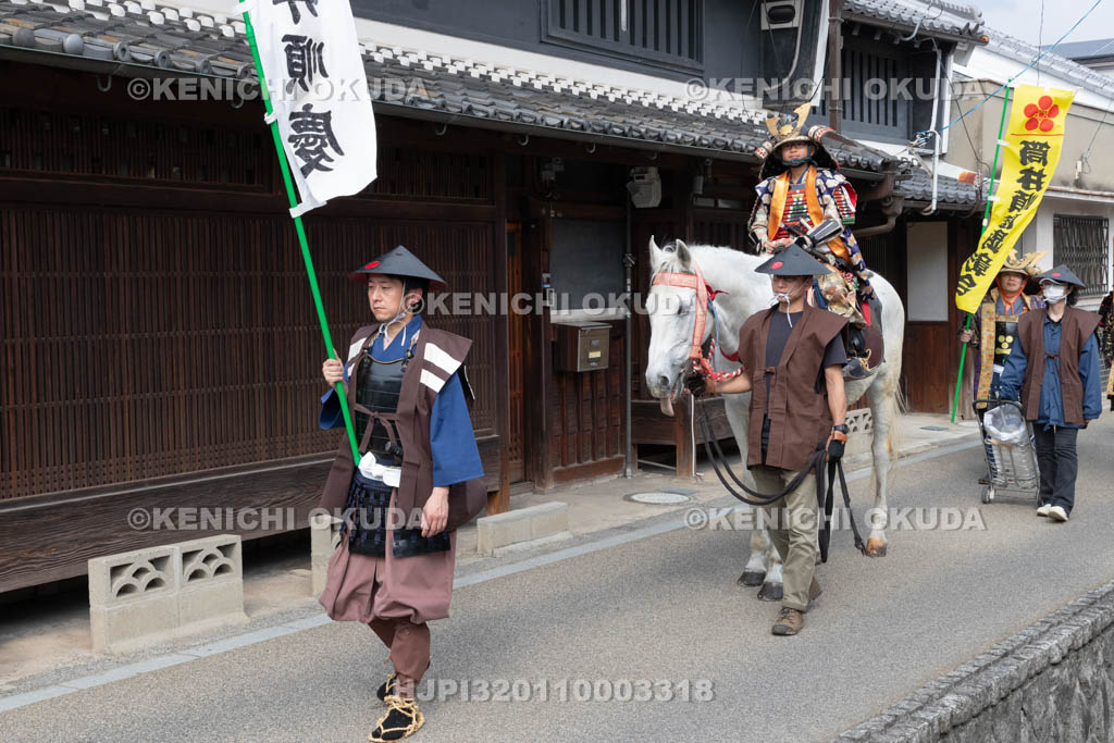 奈良県　大和郡山お城まつり　時代行列