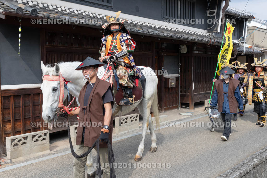 奈良県　大和郡山お城まつり　時代行列