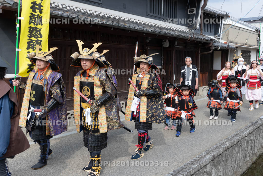奈良県　大和郡山お城まつり　時代行列