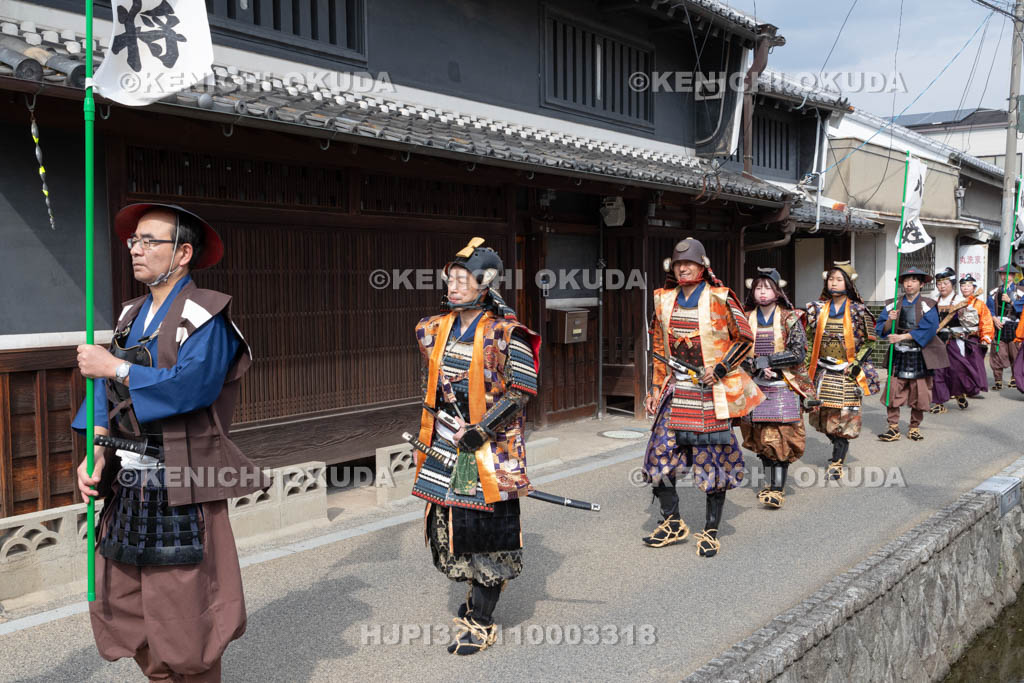 奈良県　大和郡山お城まつり　時代行列
