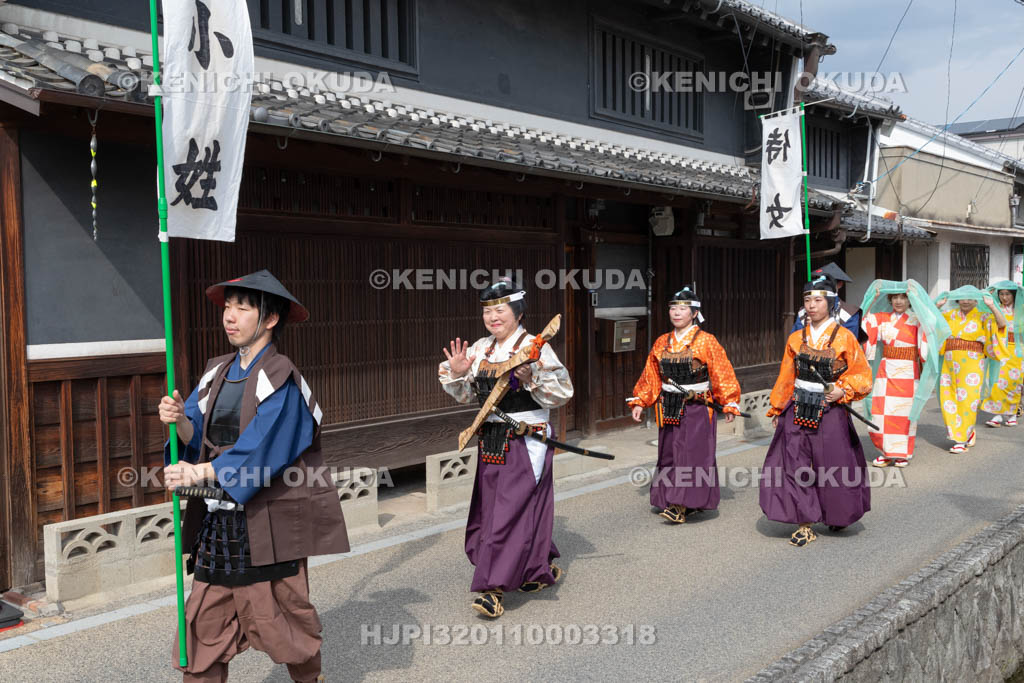 奈良県　大和郡山お城まつり　時代行列