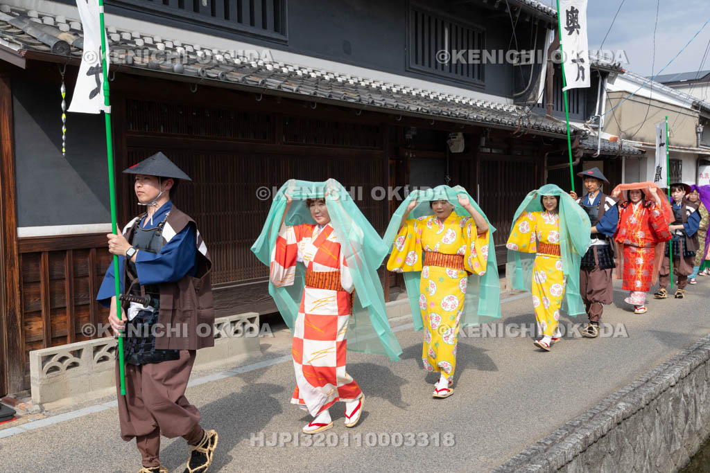 奈良県　大和郡山お城まつり　時代行列