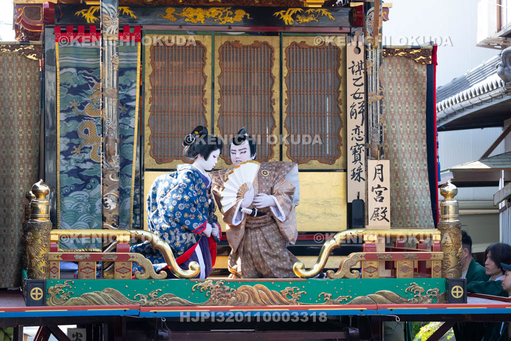 滋賀県　長浜曳山祭　自町狂言　月宮殿（げっきゅうでん）