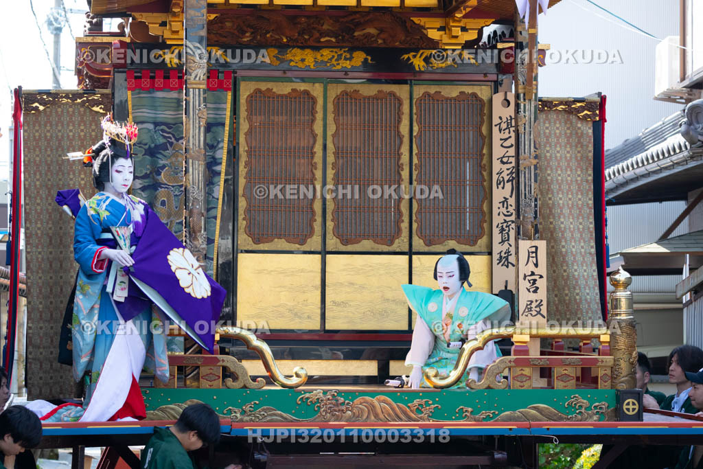 滋賀県　長浜曳山祭　自町狂言　月宮殿（げっきゅうでん）