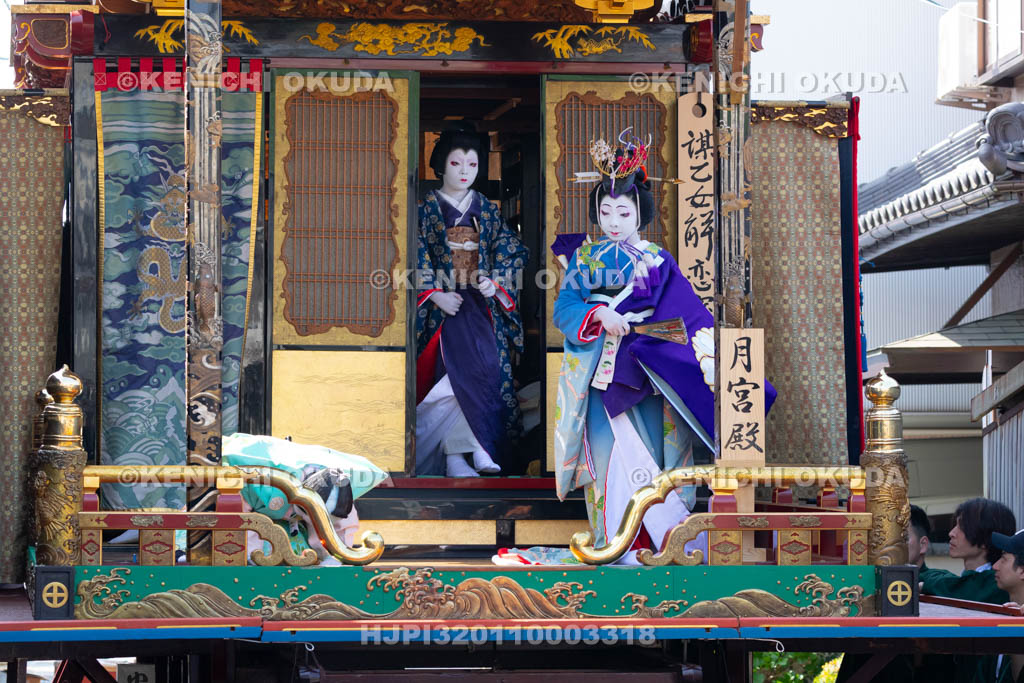 滋賀県　長浜曳山祭　自町狂言　月宮殿（げっきゅうでん）