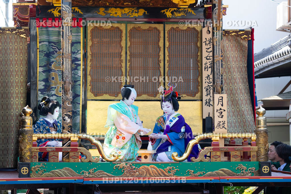 滋賀県　長浜曳山祭　自町狂言　月宮殿（げっきゅうでん）