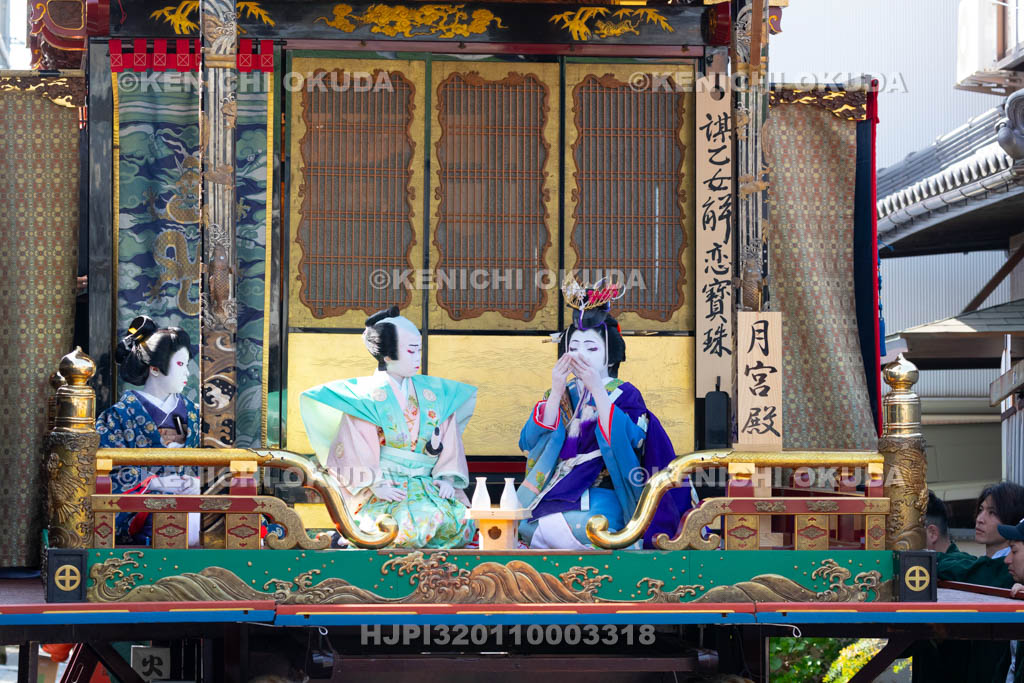 滋賀県　長浜曳山祭　自町狂言　月宮殿（げっきゅうでん）