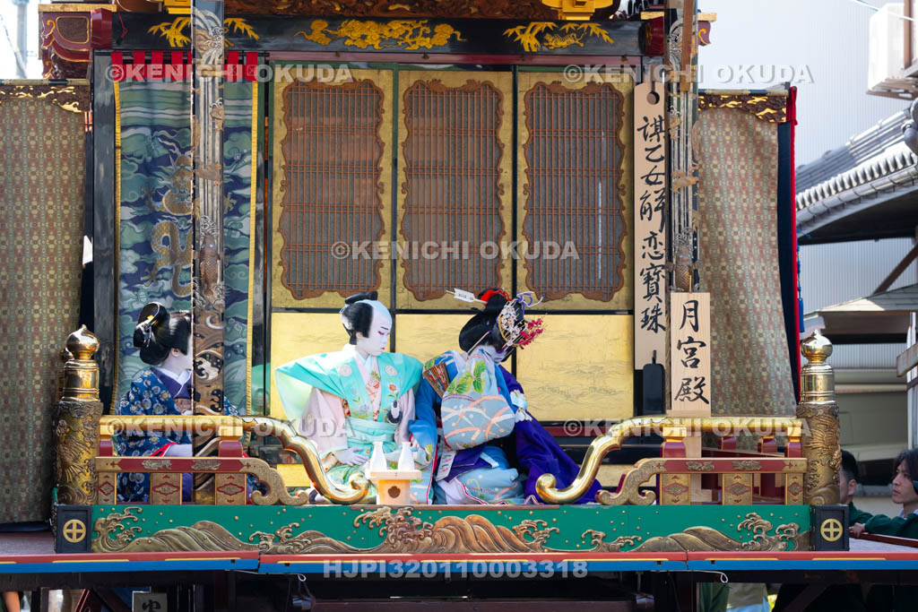滋賀県　長浜曳山祭　自町狂言　月宮殿（げっきゅうでん）
